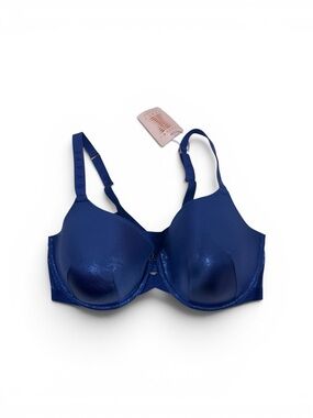 NWT Savage X Fenty Shimmery Royal Blue Underwire Bra size 38G